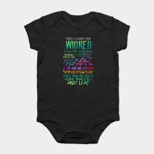 Things I Learned From Wicked Baby Bodysuit